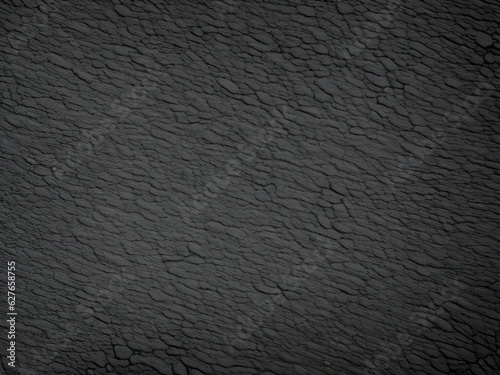 black stone texture background. Generative AI