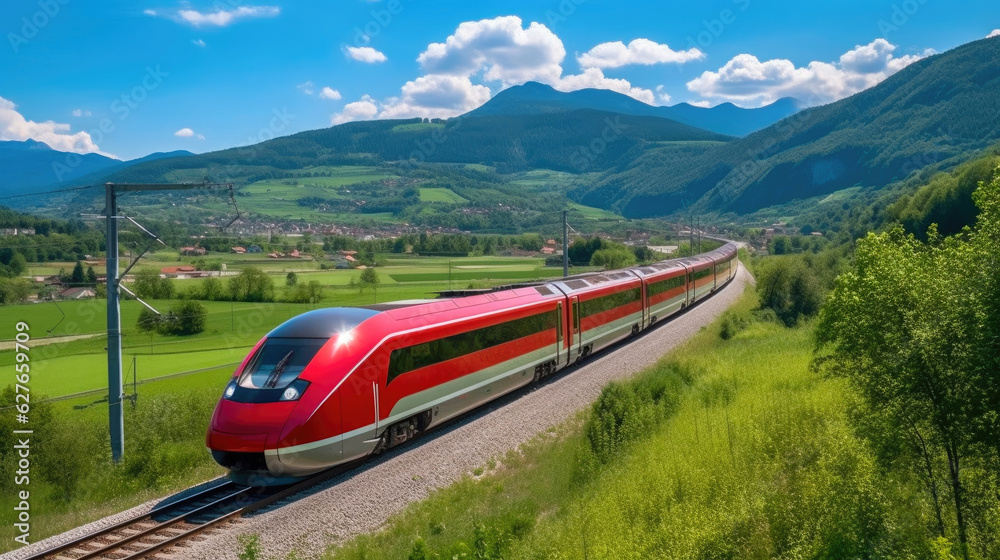 Incredible Views from High-Speed Rails