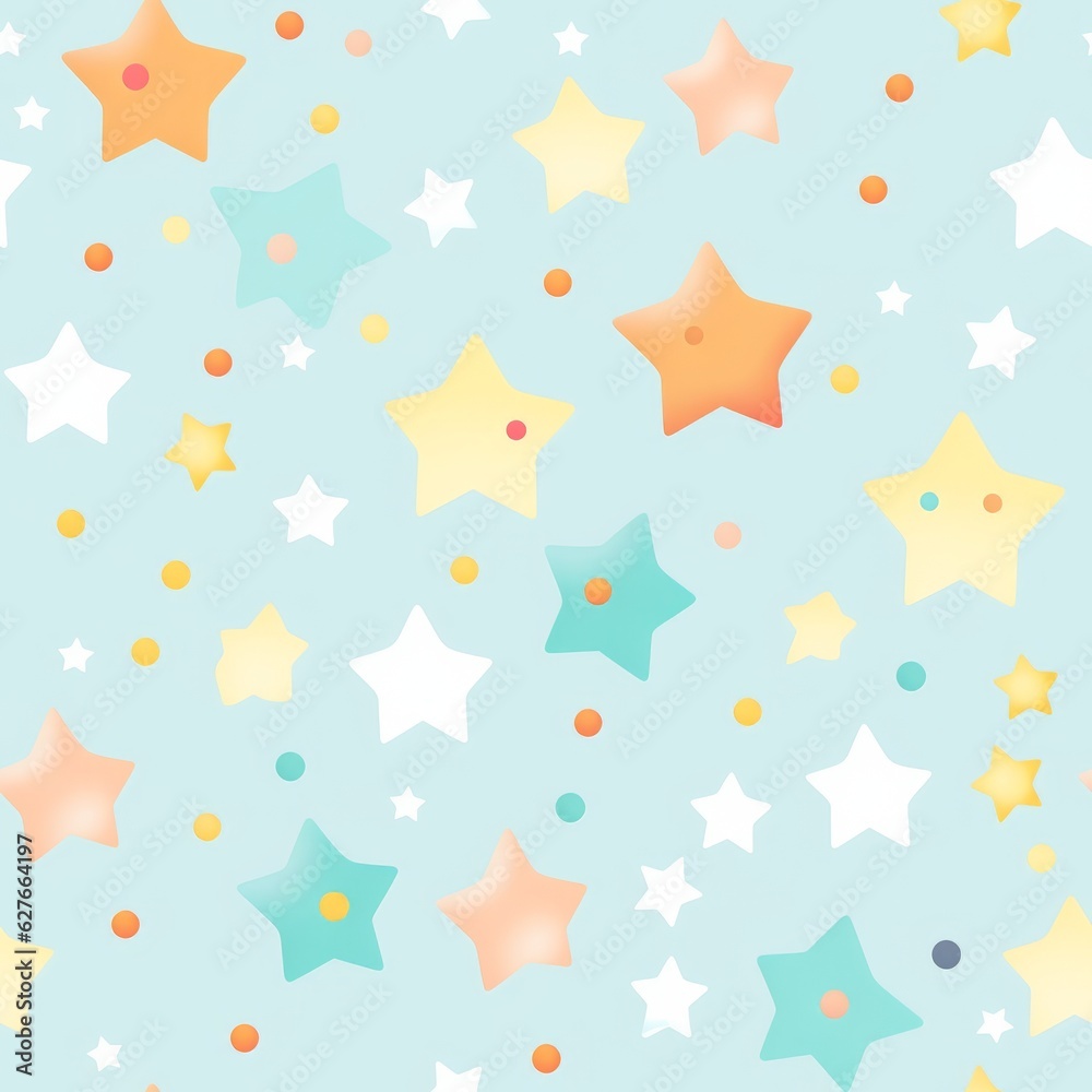 custom made wallpaper toronto digitalColorful background with a star pattern. Beautiful illustration picture. Generative AI