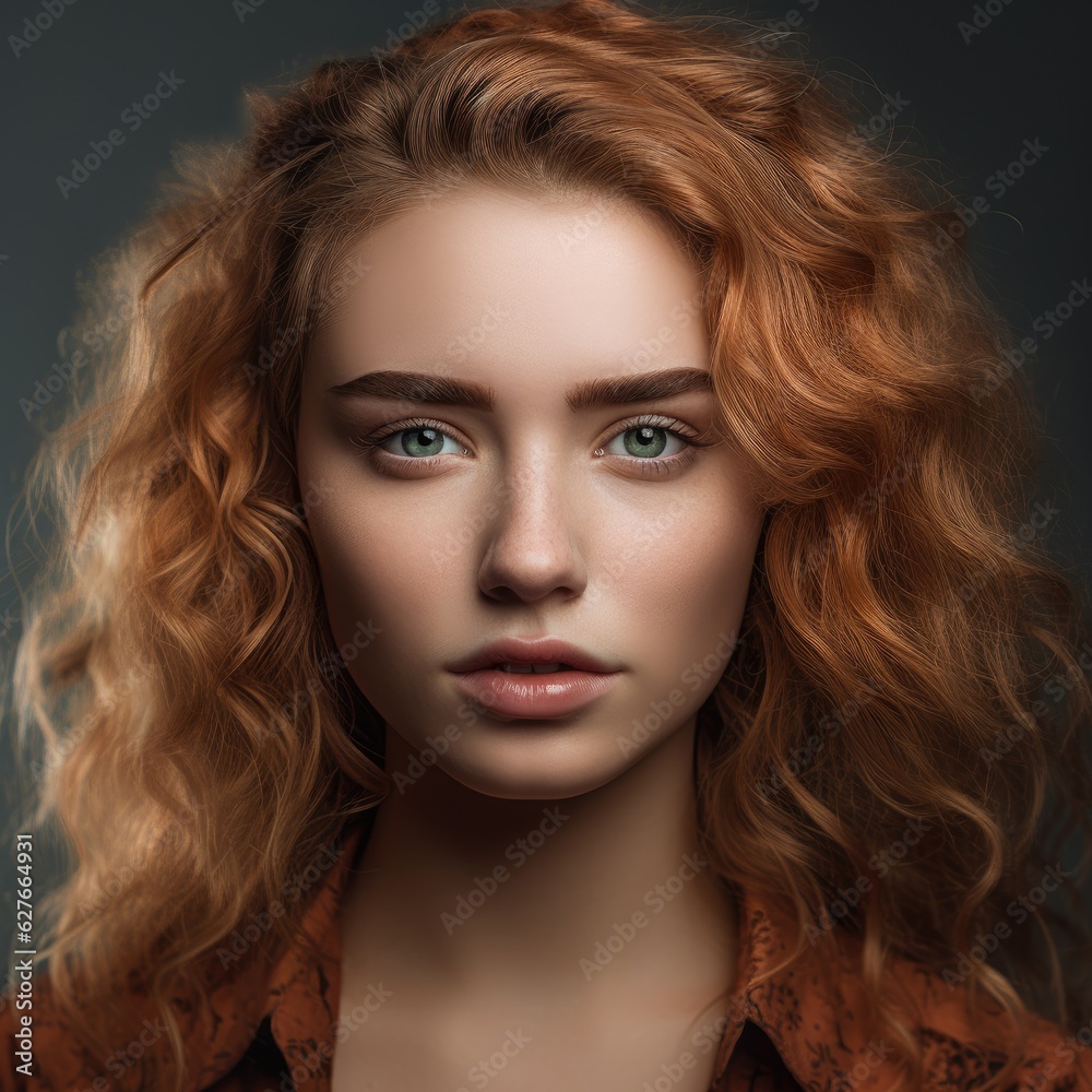 Portrait of a beautiful woman Portrait of a beautiful woman