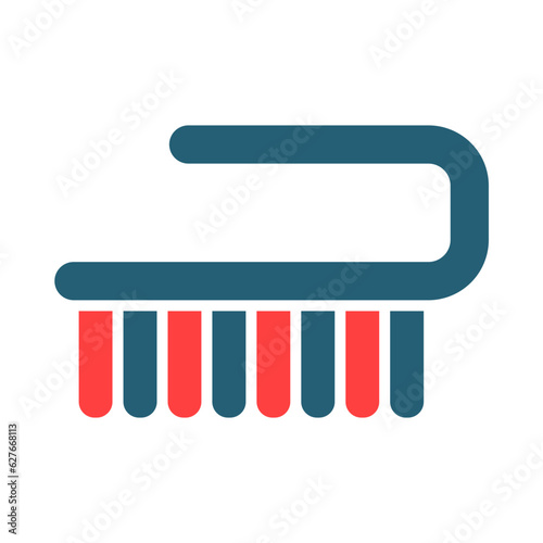 Cleaning Brush Icon Design