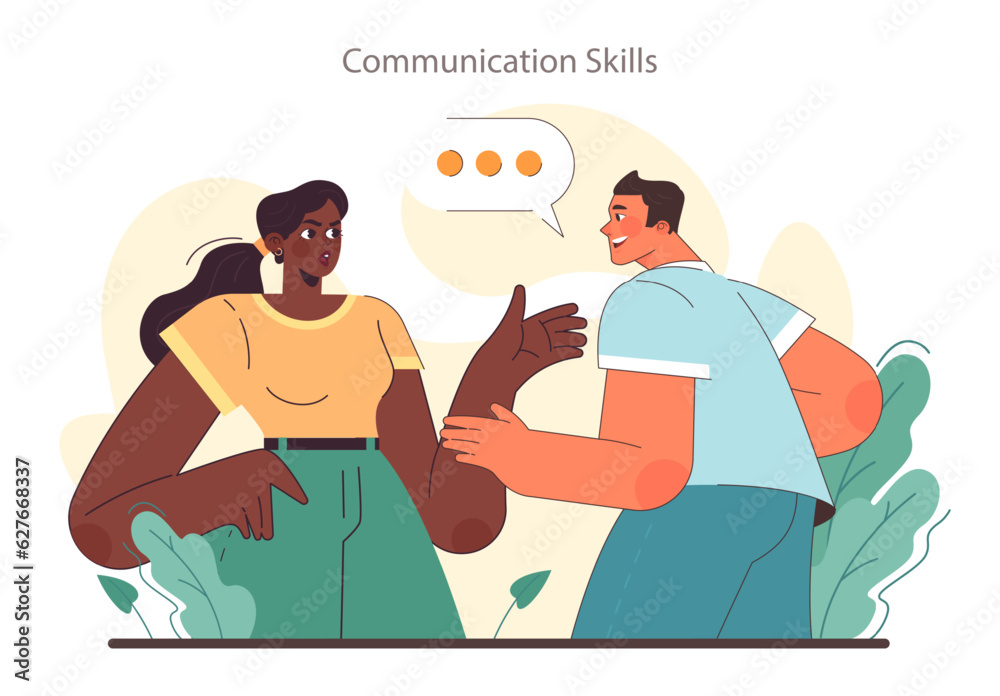 Soft skill. Employee with communication skill. Effective collaboration Soft skill. Employee with communication skill. Effective collaboration