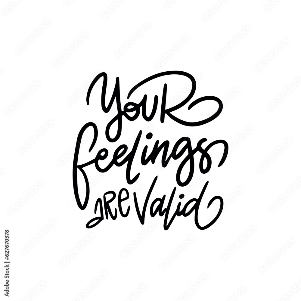 Handwritten phrase about a mental health - Your Mental Health Matters for postcards, posters, stickers, etc. Handwritten phrase about a mental health - Your Mental Health Matters for postcards, posters, stickers, etc.