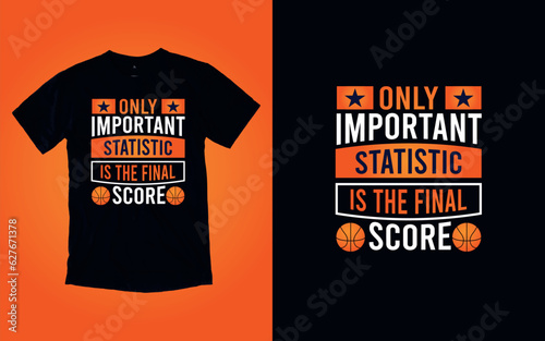 Unleash the Baller Spirit with our Basketball T-Shirt Design!