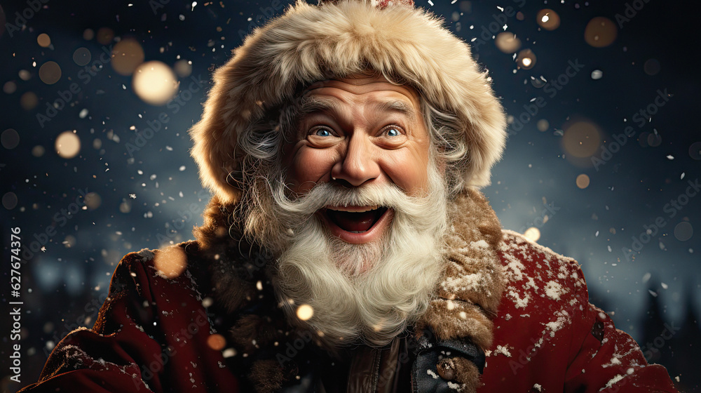 funny Santa Claus , ai generative funny Santa Claus , ai generative