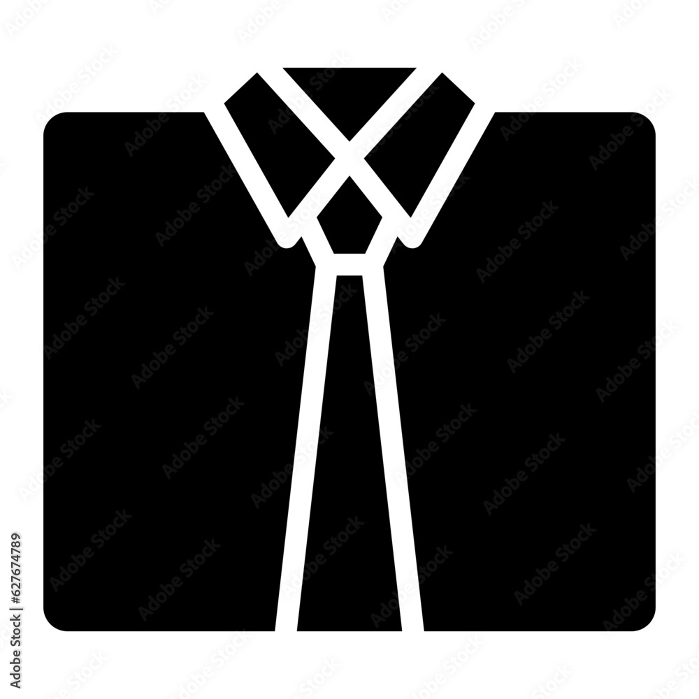 folded shirt glyph folded shirt glyph