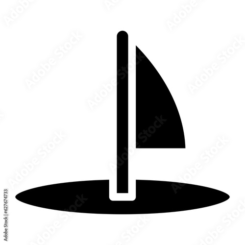 golf glyph 