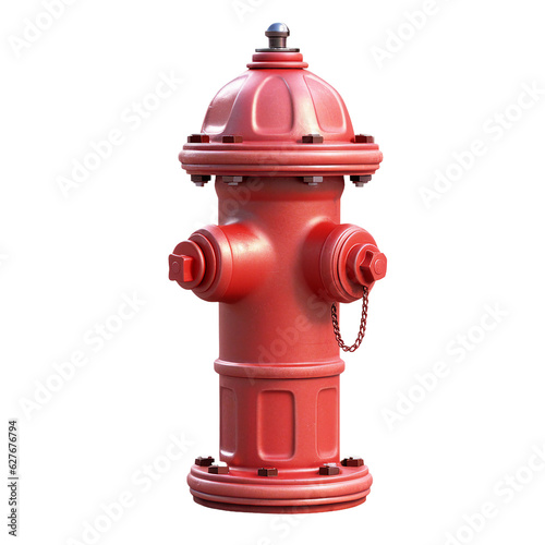 A hydrant. isolated object, transparent background