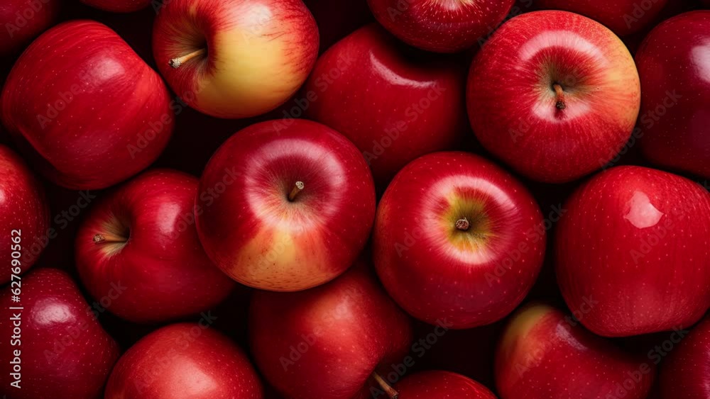 Fresh organic ripe apple fruits. Fresh apples