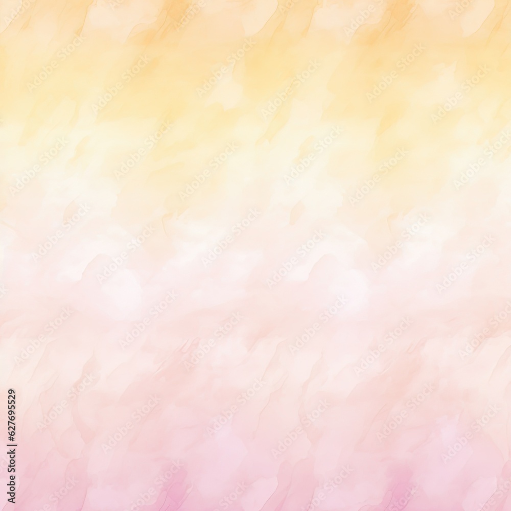 Foggy background. yellow and pink cloud pattern. generative ai