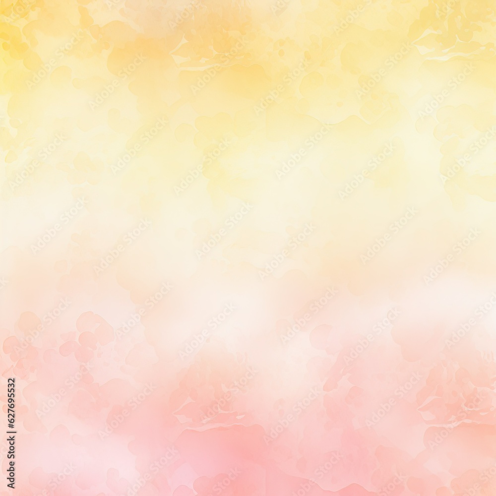 Foggy background. yellow and pink cloud pattern. generative ai Foggy background. yellow and pink cloud pattern. generative ai