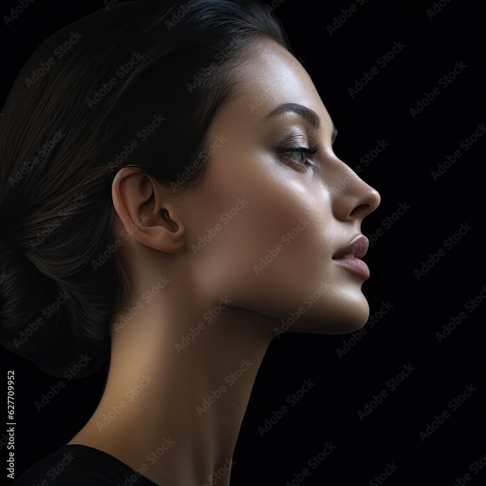 Portrait of a beautiful woman Portrait of a beautiful woman