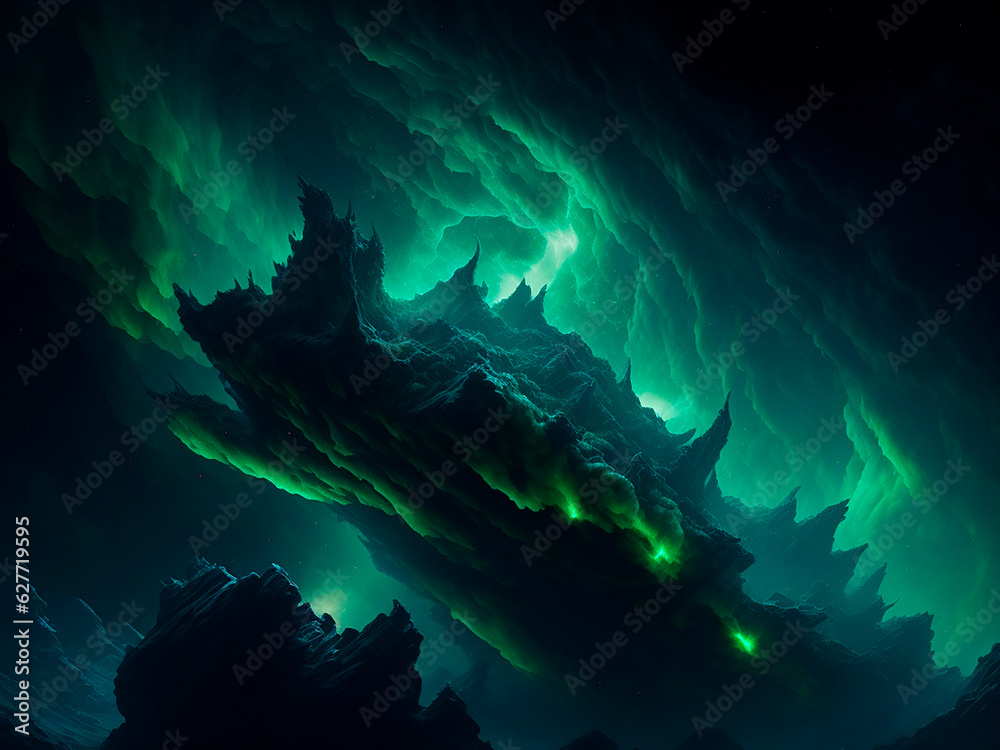 Obraz premium Deep, space galaxy background. Astronomical background. Starry sky.