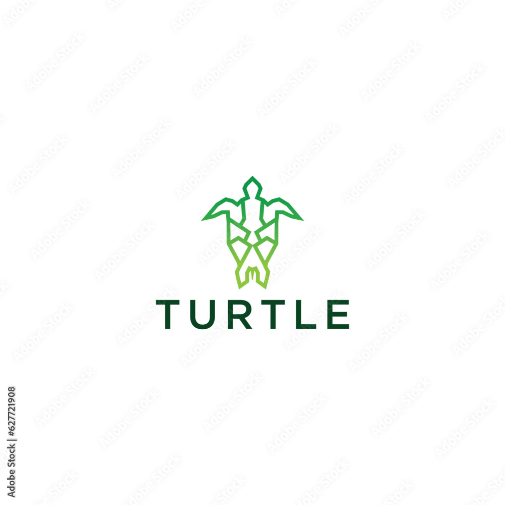 Turtle logo design. Modern icon. Turtle logo design. Modern icon.