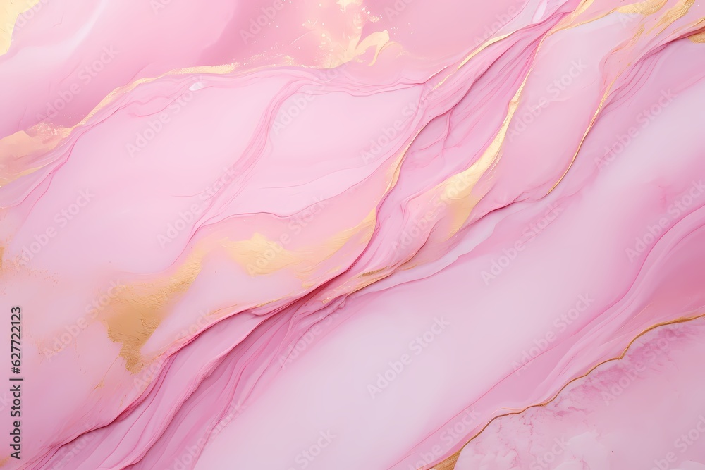 Pink marble pastel with gradient background