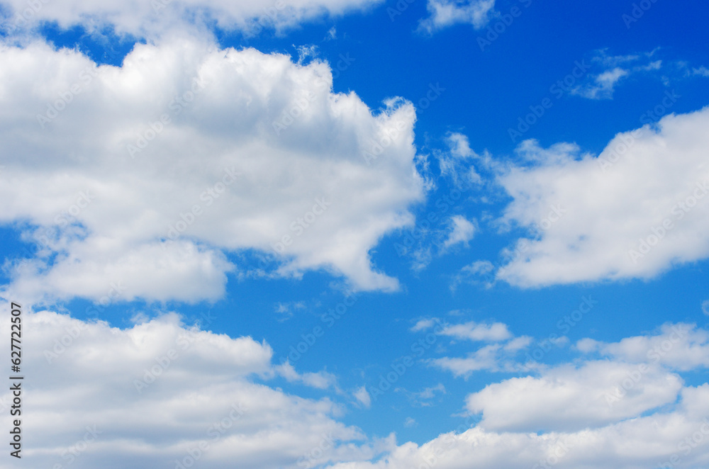 White clouds in blue sky White clouds in blue sky