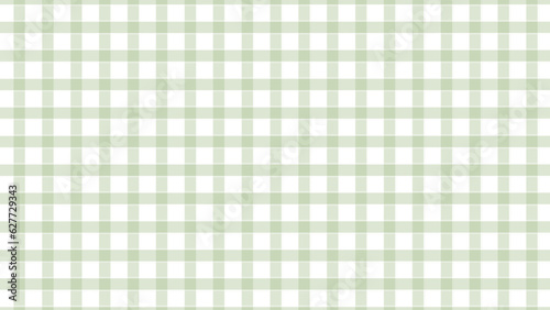 Green and white plaid checkered background