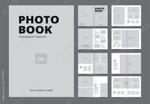 Photobook Layout Photo Album Book  Design