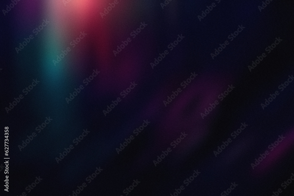 Dark gradient background with light flares, grainy and noise texture. Dark gradient background with light flares, grainy and noise texture.