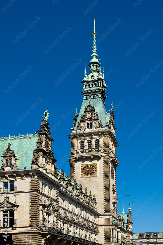 Rathaus in Hamburg