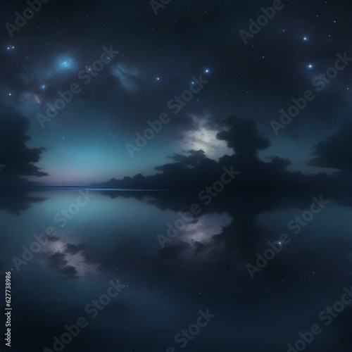 night sky with clouds © maruo