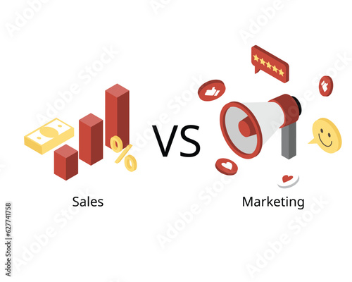 sales compare to marketing, which sales close deals and generate revenue, marketing encompasses a broader set of activities to create awareness, generate leads, and build customer relationships