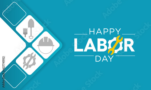 Labor Day in the United States of America is observed every year in September, to honor and recognize the American labor movement and their works and contributions. Vector illustration