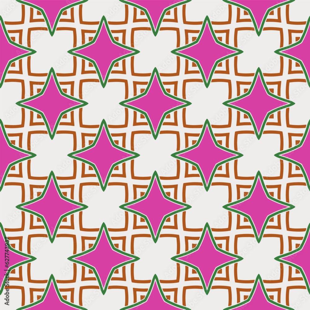 Geometric ornament in ethnic style.Seamless pattern with abstract shapes.Repeat design for fashion, textile design, on wall paper, wrapping paper, fabrics and home decor. Geometric ornament in ethnic style.Seamless pattern with abstract shapes.Repeat design for fashion, textile design, on wall paper, wrapping paper, fabrics and home decor.