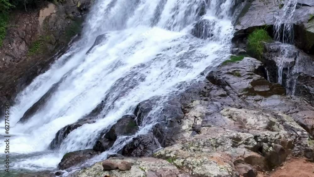 Ressureição Waterfall in Greater Florianópolis. Santa Catarina Ressureição Waterfall in Greater Florianópolis. Santa Catarina