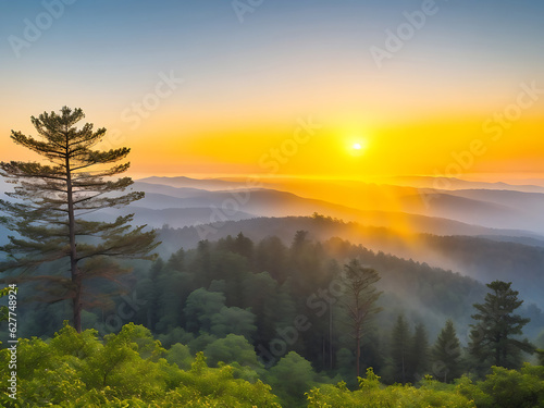 Free photo landmark forest tourism sunrise famous ancient.