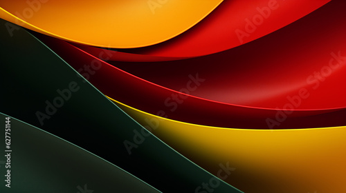 abstract background in colors of black history, generative ai