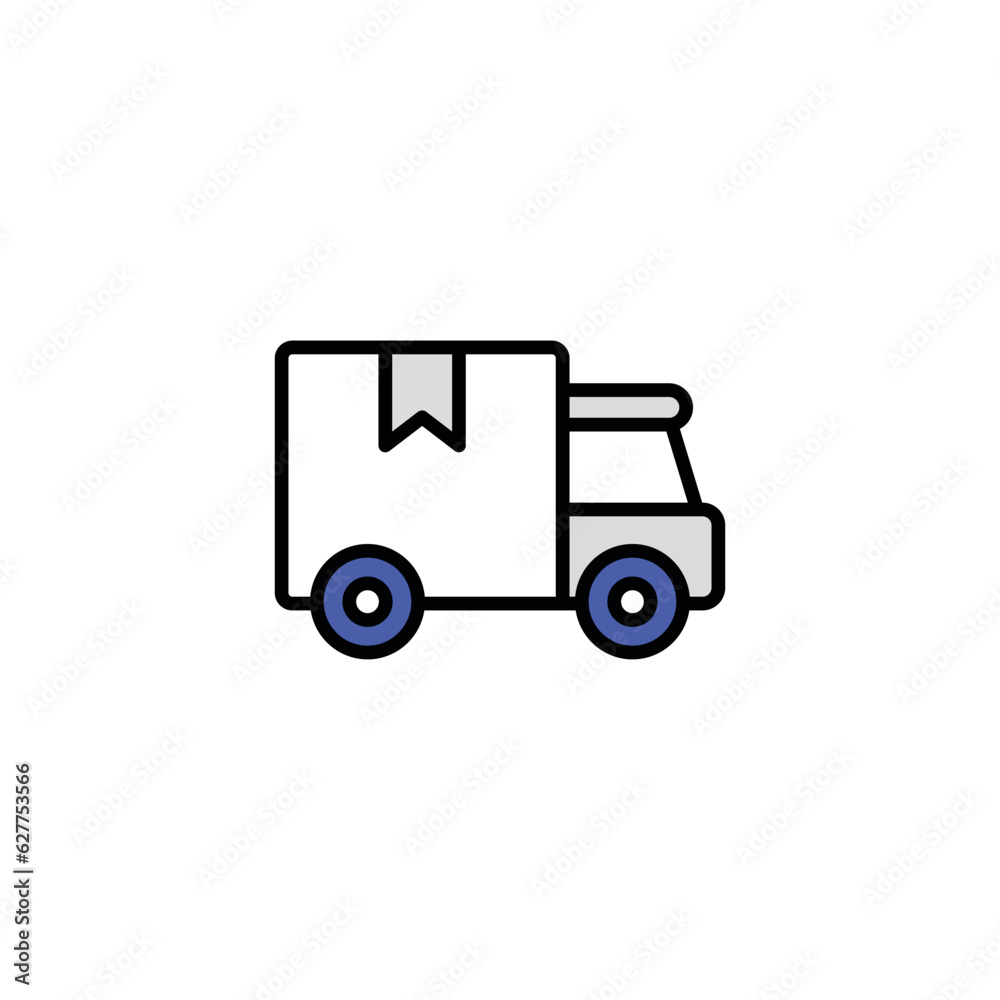 Shipping icon design with white background stock illustration Shipping icon design with white background stock illustration