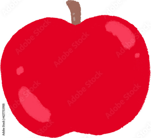red apple