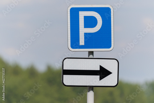 Road signs for car drivers