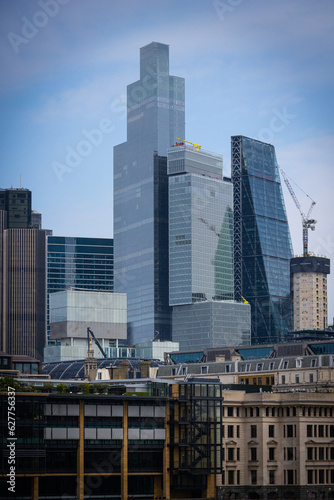 city skyline in London photo