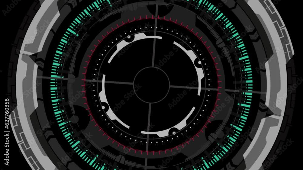 HUD Animation Circular Interface HUD Animation Circular Interface