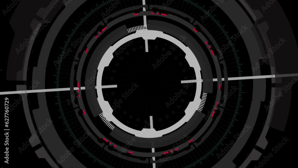 HUD Animation Circular Interface HUD Animation Circular Interface