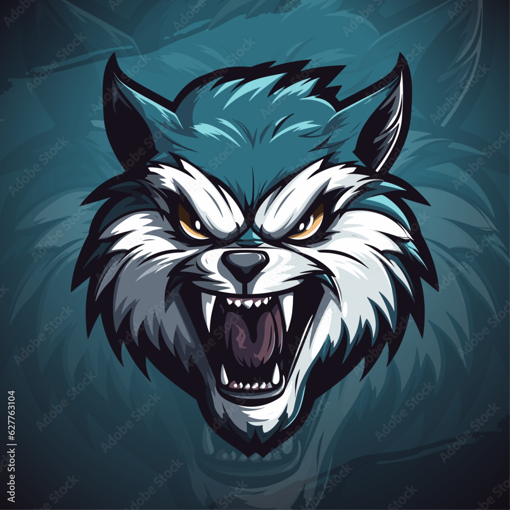 The Reanimated Raiders: Zombie Raccoon Mascot Logo for Sports & Esport Team Merch