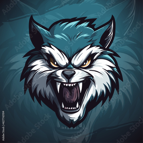 The Reanimated Raiders: Zombie Raccoon Mascot Logo for Sports & Esport Team Merch