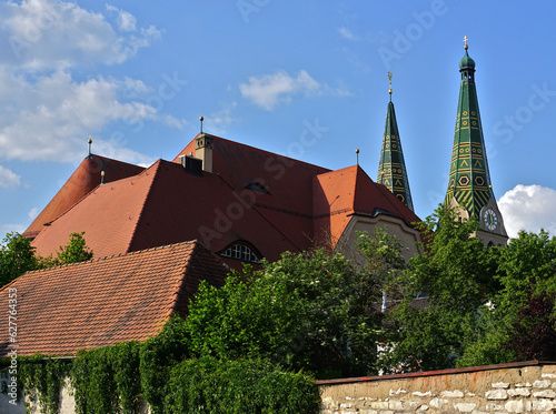 Stadtpfarrkirche St. Walburga in Beilngries im Altmühltal, Oberbayern, Deutschland photo