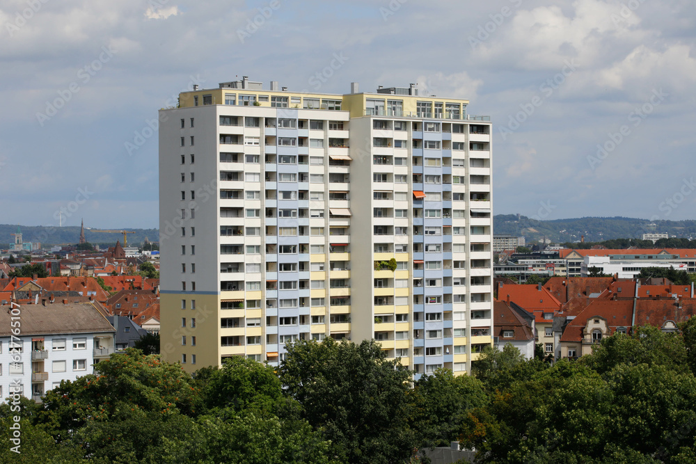 Hochhaus in Karlsruhe