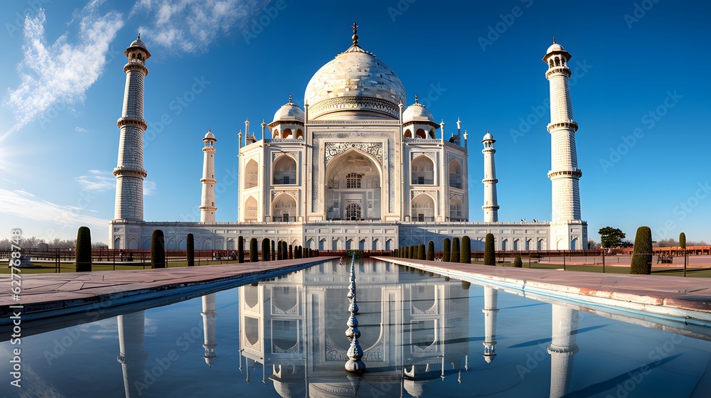 Fototapeta premium Taj Mahal, India - Wonder of the World