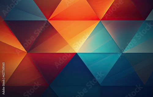 abstract colorfull modern geometric background for wallpaper 