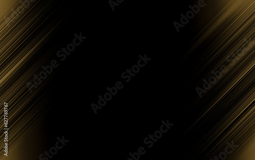 abstract black and gold are light with white the gradient is the surface with templates metal texture soft lines tech diagonal background gold dark sleek clean modern.