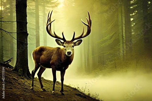 deer in the forest © Creative