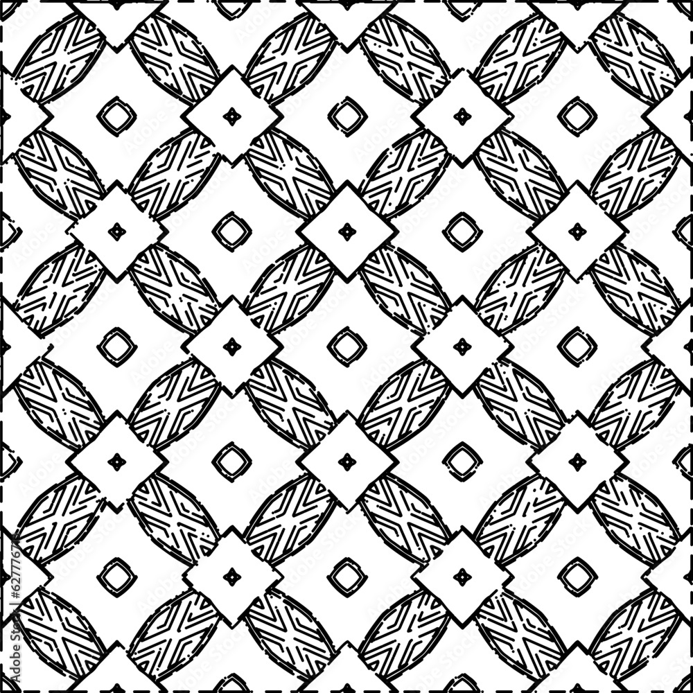 Fototapeta premium Dashes lines. Grunge texture. Black and white pattern. Abstract background for web page, textures, card, poster, fabric, textile.