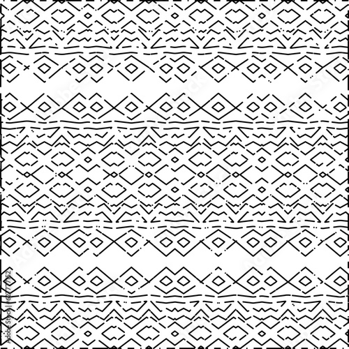 Dashes lines. Grunge texture. Black and white pattern. Abstract background for web page, textures, card, poster, fabric, textile.
