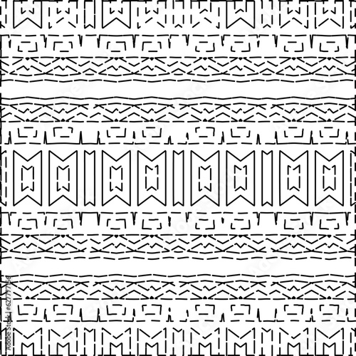 Dashes lines. Grunge texture. Black and white pattern. Abstract background for web page, textures, card, poster, fabric, textile.