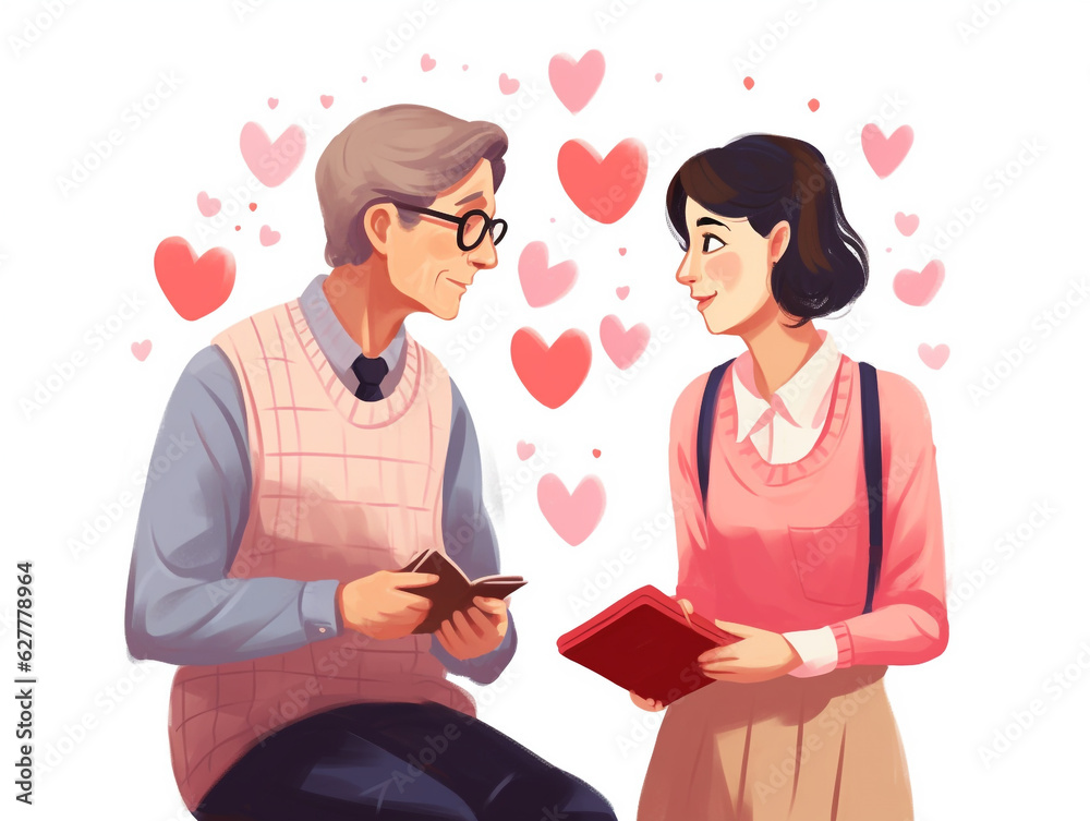 Teacher And Student Share A Moment Of Understanding, Educational Clipart, School Clipart, Generative Ai Teacher And Student Share A Moment Of Understanding, Educational Clipart, School Clipart, Generative Ai