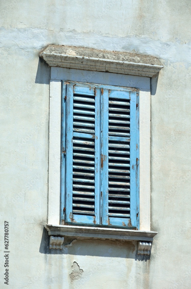 Detalle del centro de Piran, Eslovenia